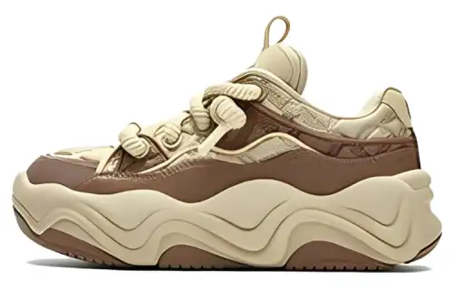 FILA BROOK LV Abrasion Resistant Breathable Coverage Support Low top Casual Shoes Women's Brown