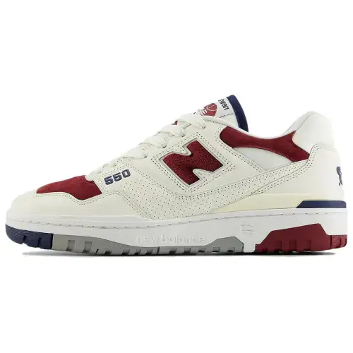 550 New Balance 'Suede Toe Pack - Burgundy Navy'