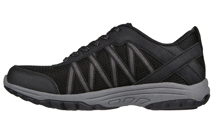 Skechers Reggae Fest Fabric Comfortable Low top Casual Shoes Women's Black