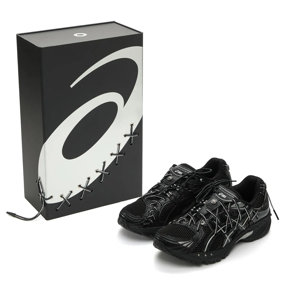 Loading x ASICS Gel Kahana TR Nexus Low top Casual Shoes Unisex Urban Techwear Black