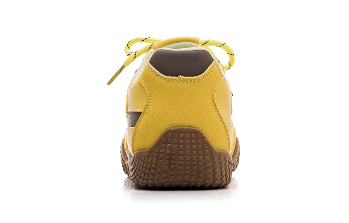 Warrior Abrasion Resistant Slip Resistant Abrasion Resistant Slip Resistant Low top Casual Shoes Women's Yellow Brown