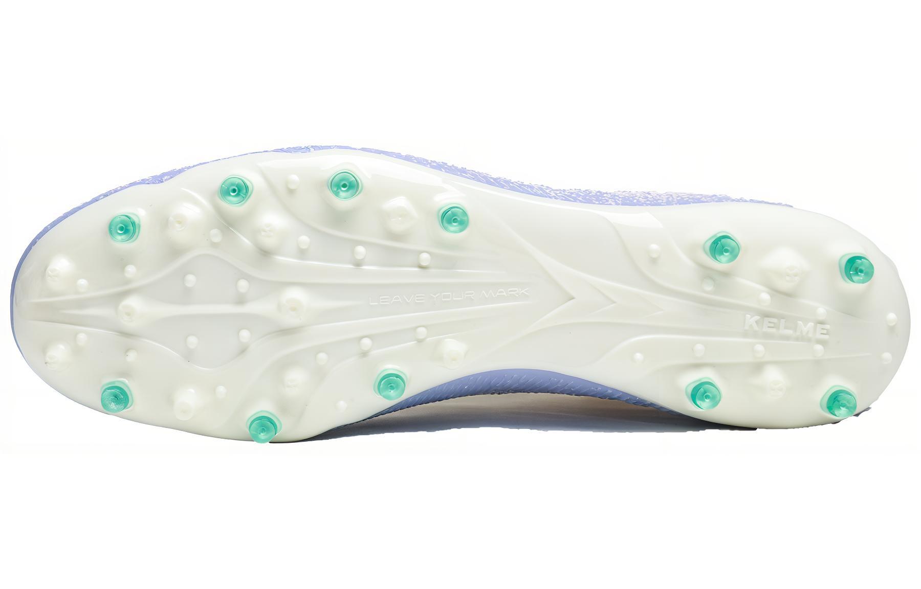 KELME MG Multi Ground Soccer Shoes Unisex White Purple