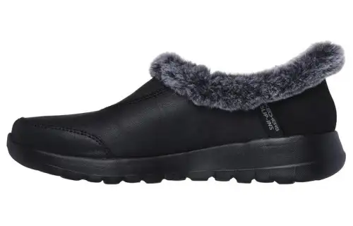 Skechers Slip Ins Fleece Lined Comfortable Low top Casual Shoes Women's Brown