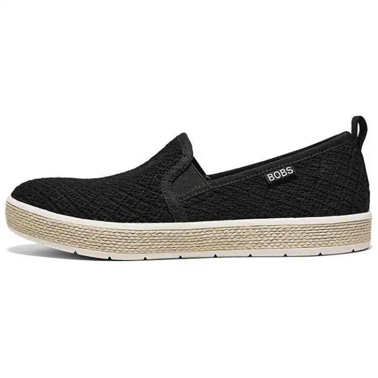 Skechers Bob's Comfortable And Breathable Low top Casual Shoes Women's Black