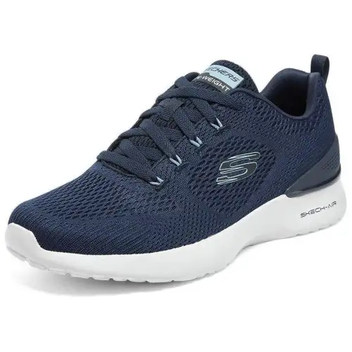 Skechers Skech Air Dynamight Mesh Cushioning, Wear Resistant Low top Casual Shoes Men's Blue