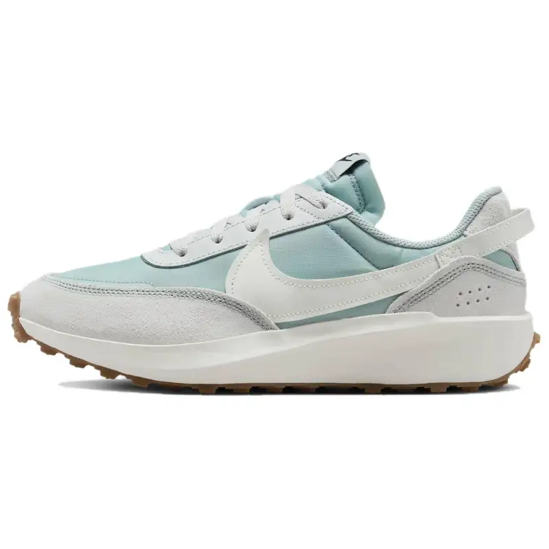 Nike Waffle Debut Slip Resistant Abrasion Resistant Low top Casual Shoes Women's Blue Gray