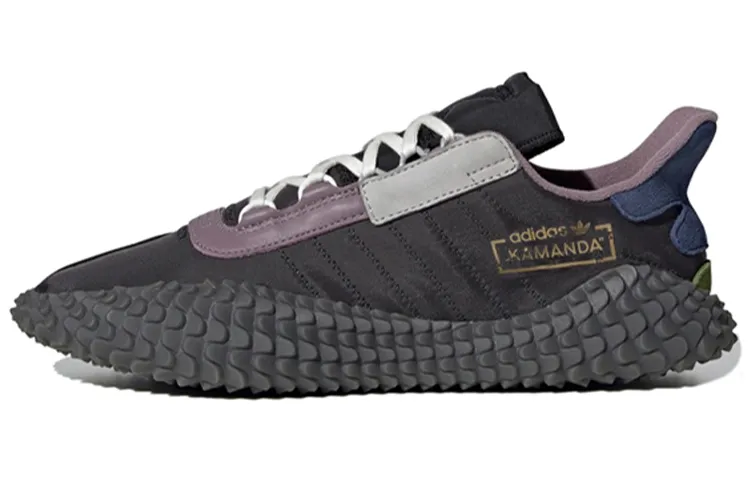 Adidas Originals Kamanda Cushioning Low top Casual Shoes Men's Black
