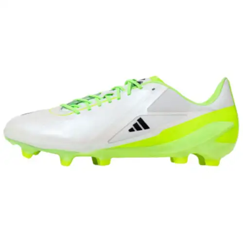 Adidas ADIZERO RS15 Trendy Slip Resistant Abrasion Resistant Soccer Shoes Unisex White Green