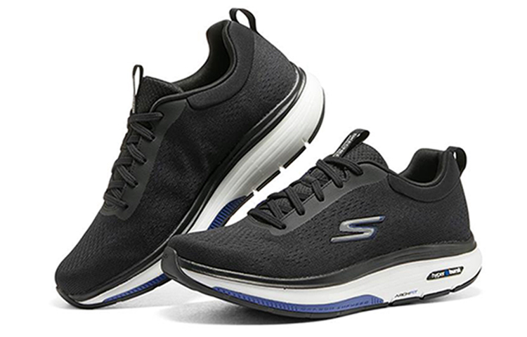 Skechers Go Walk Arch Fit Workout Walker ‘Black Blue’