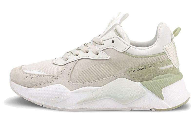 Женские кроссовки PUMA RS-X Reinvent (серо-бело-зеленые)