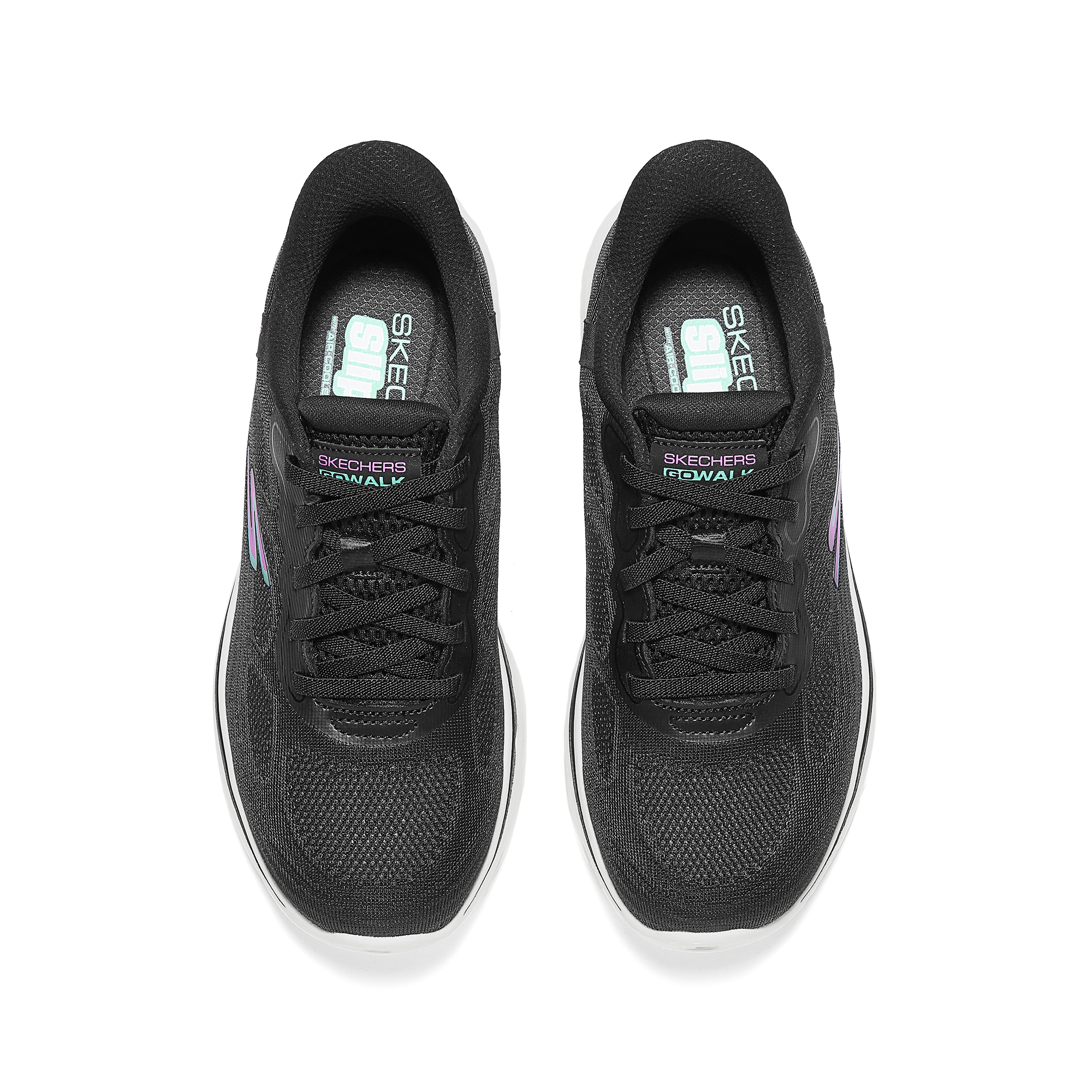 Skechers GO WALK 7 Low top Casual Shoes Women’s Black
