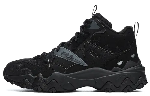FILA Lifestyle Fabric Mid top Casual Shoes Men's Black
