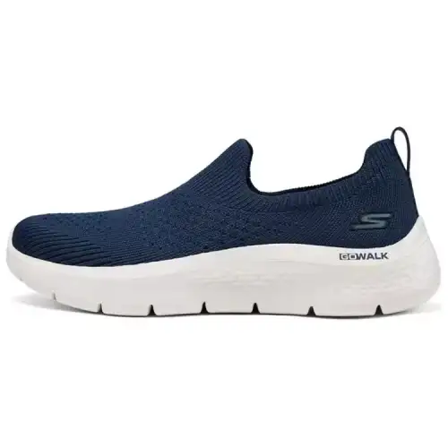 Skechers Women's GO WALK Breathable Lightweight Low top Casual Shoes Women's Blue White
