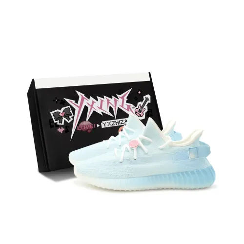 Adidas Originals Yeezy Boost 350 V2 Slip Resistant Low top Casual Shoes Unisex Ice Blue