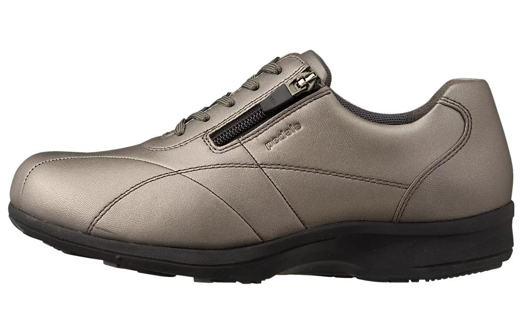 Asics Pedala Abrasion Resistant Breathable Low top Casual Shoes Women's Gray