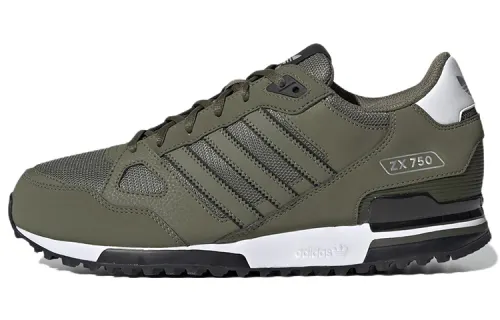 Adidas Originals ZX 750 Casual Shoes Men's Low Top Jasper