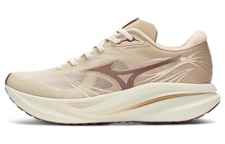 Кроссовки Mizuno PI PLUS (бело-бежевые)