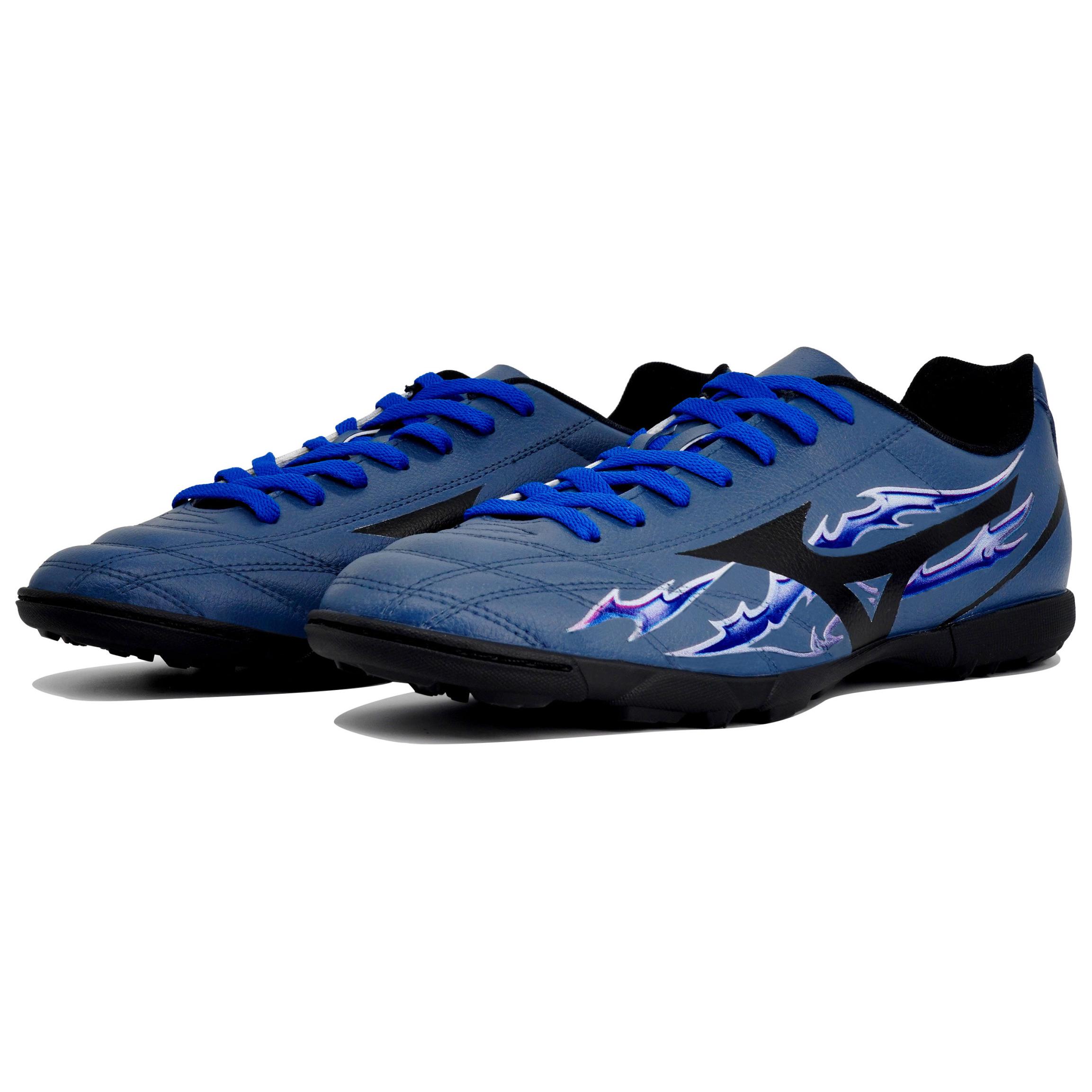 Mizuno Folgado Abrasion Resistant Slip Resistant Soccer Shoes Men’s Blue Purple