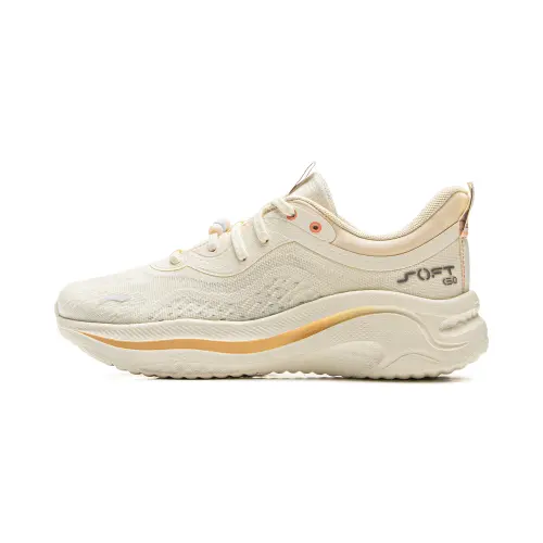 Li Ning SOFT GO 2 WMS Cushioning Slip Resistant Abrasion Resistant Breathable Support Rebound Low top Casual Shoes