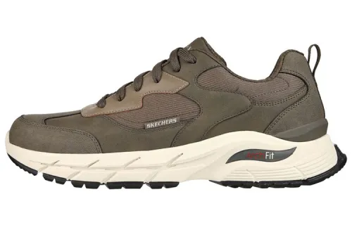 Skechers ARCH FIT BAXTER Comfortable Low top Casual Shoes Men's Olive