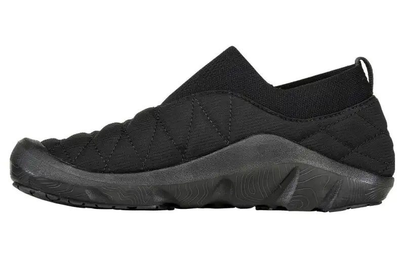 Oboz Footwear All Gender Slip Resistant Abrasion Resistant Low top Casual Shoes Unisex Black