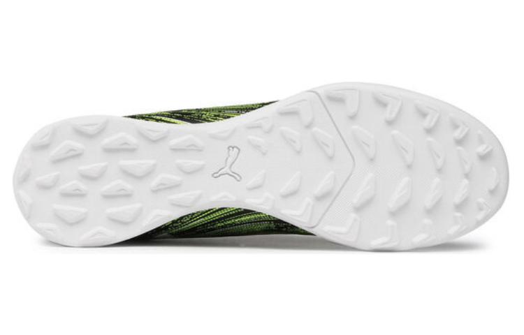 Мужские бутсы PUMA Ultra 4.2 (черно-бело-желтые) — фото 6