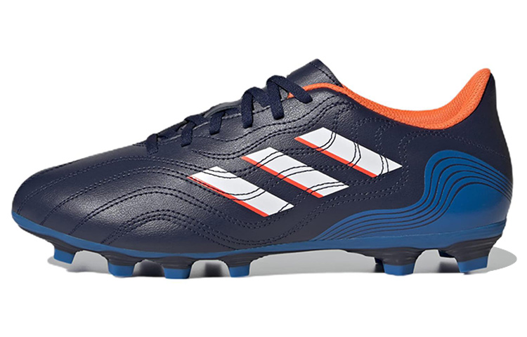 Adidas Copa Sense.4 Soccer Shoes Unisex Low Top Blue/White/Orange