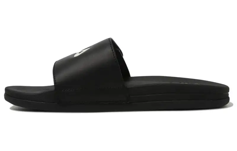 FILA Slide Slippers Unisex Black Korean Style