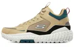 Skechers Monster Mesh, Leather High top Casual Shoes Men's Natural