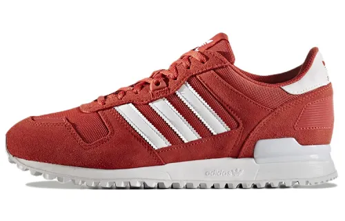 Adidas Originals ZX 700 Abrasion Resistant Low top Casual Shoes Men's Red