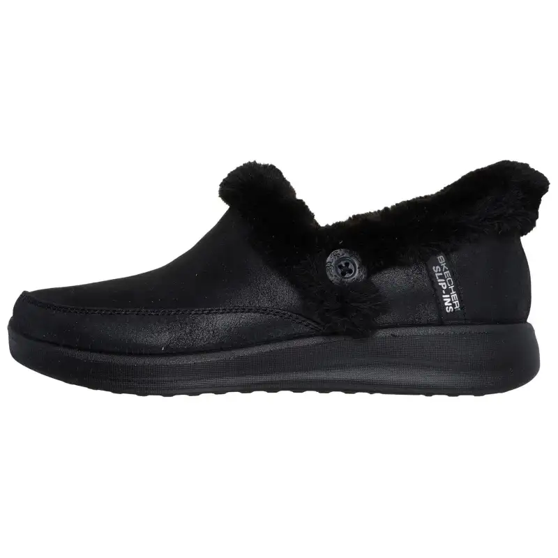 Skechers Slip Ins Soft And Comfortable Low top Casual Shoes Unisex Black