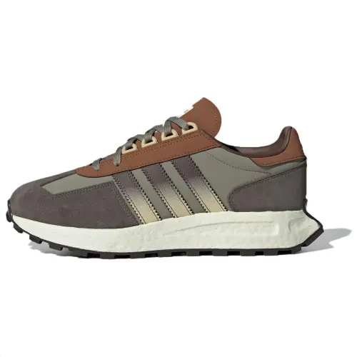 Adidas Originals Retropy E5 Comfortable Abrasion Resistant Low top Casual Shoes Men's Olive Green