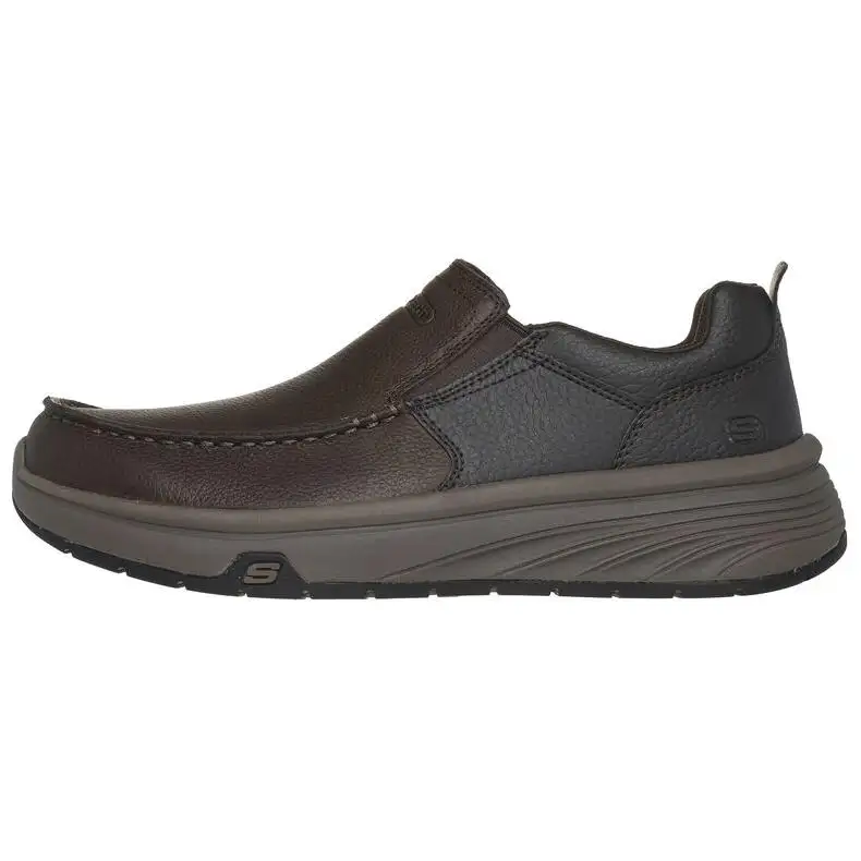Skechers Relaxed Fit Support Low top Casual Shoes Men's Dark Umber