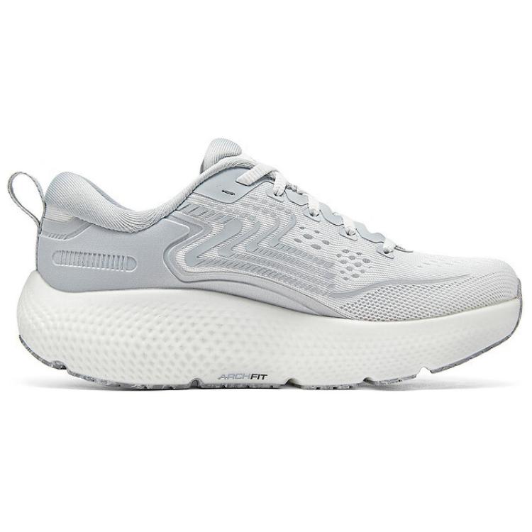 Skechers Arch Fit Abrasion Resistant Breathable Abrasion Resistant Breathable Low top Casual Shoes Women’s Silver White