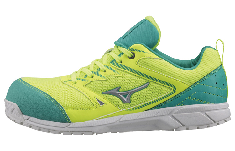 Mizuno Almighty Anti-Slip And Wear-Resistant Breathable Low-Top Casual Shoes Unisex Yellow Green