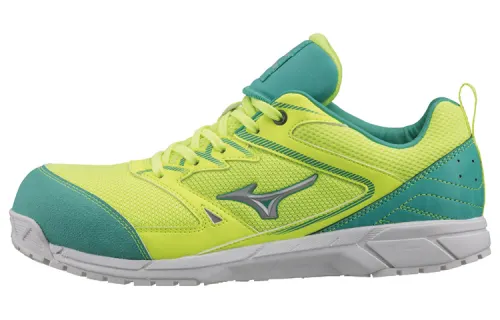 Mizuno Almighty Anti-Slip And Wear-Resistant Breathable Low-Top Casual Shoes Unisex Yellow Green