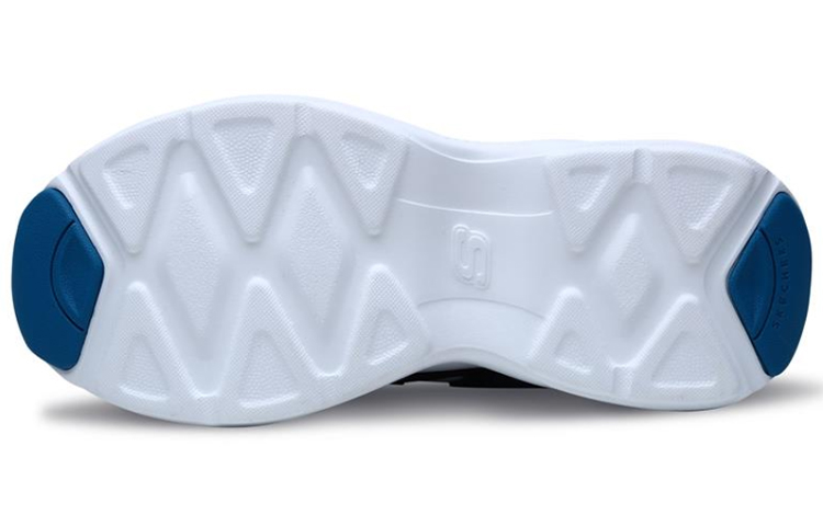 Кеды Skechers D'Lites Airy (черно-бело-синие) — фото 5