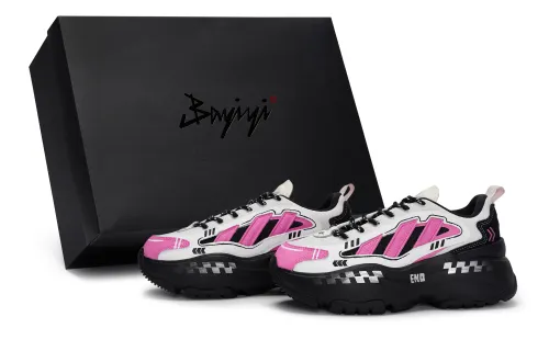 Adidas Originals OZGAIA Low top Casual Shoes Women's Black White Pink