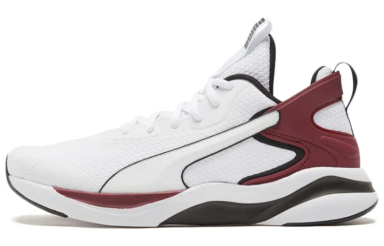 PUMA Softride Rift Tech Low Top Running Shoes White/Black