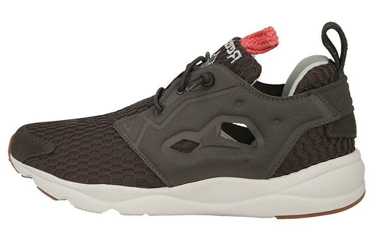 Reebok Furylite Casual Shoes Women's Low Top Army Green