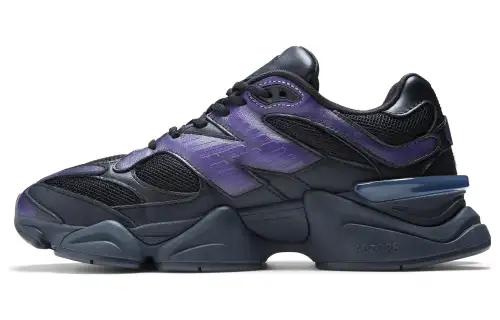 New Balance 9060 Mowalola Burglarwear Black Purple Yellow