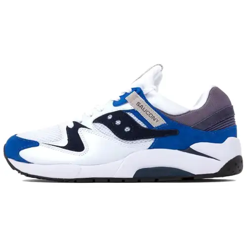 Saucony Grid 9000 White Blue