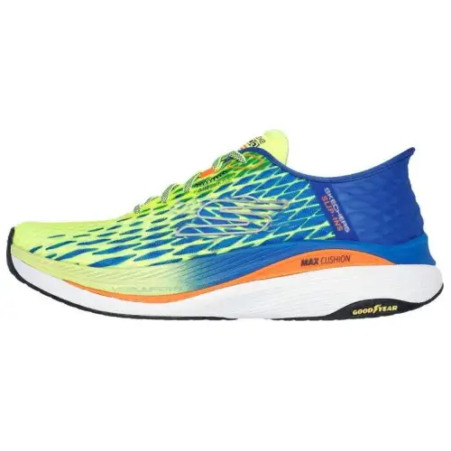 Skechers Slip Ins Low top Casual Shoes Men's Yellow Blue