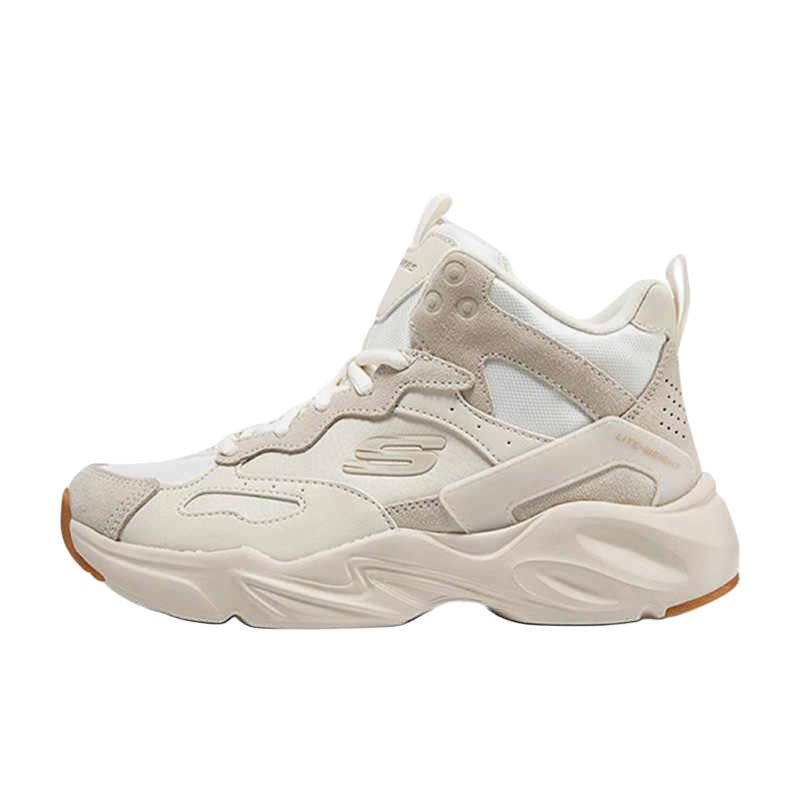Skechers Stamina Airy Abrasion Resistant High top Casual Shoes Women's Khaki White