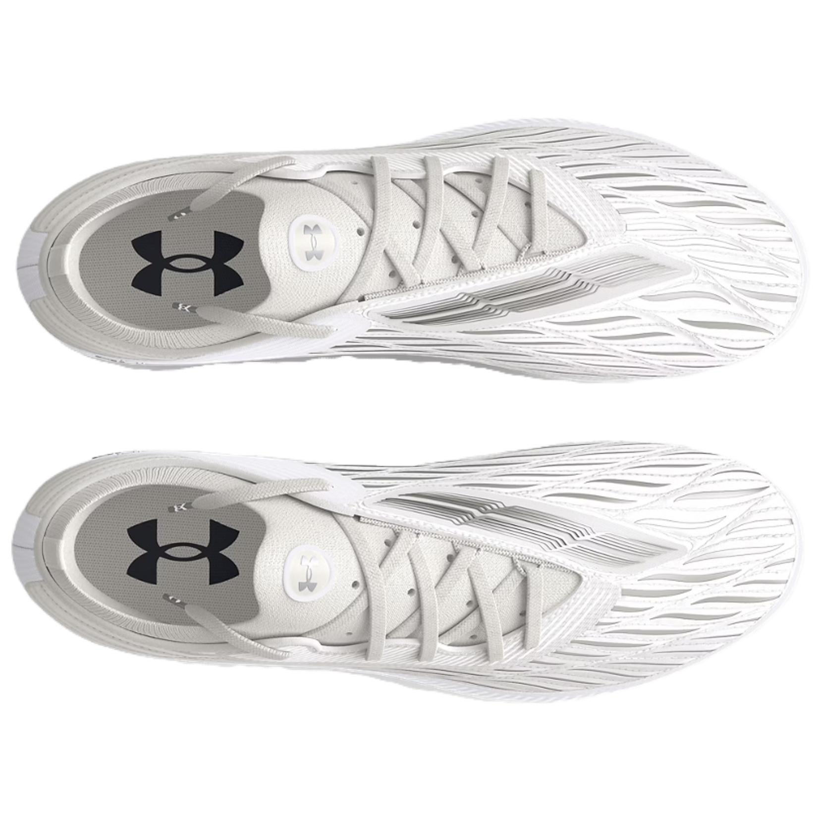 Under Armour MAGNETICO ELITE 4 FG Firm Ground Abrasion Resistant Soccer Shoes Men’s White