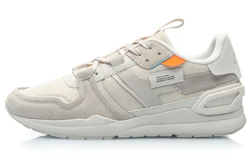 Li Ning Casual Shoes Women's Low Top Pearl White