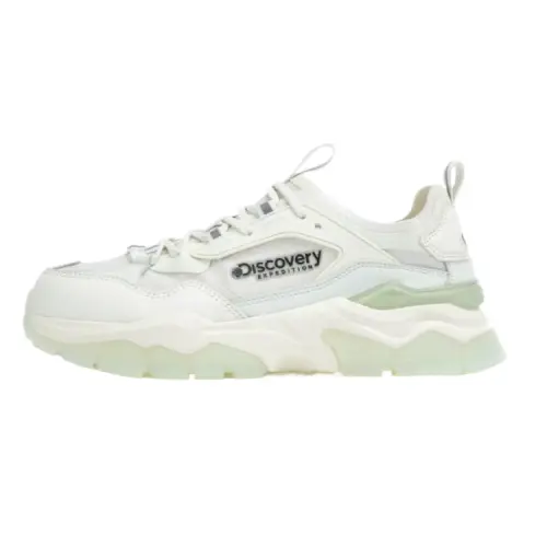 Discovery Expedition BUCKET DWALKER V2 Slip Resistant Low top Casual Shoes Unisex Green White Beige