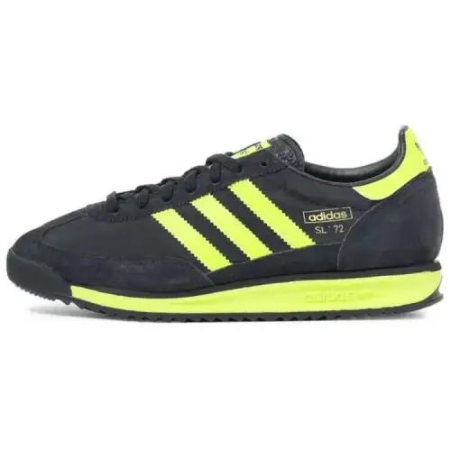 SL72 Adidas Originals Rs 'Black Solar Yellow'