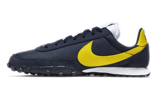 Nike Waffle Racer Obsidian Chrome Yellow