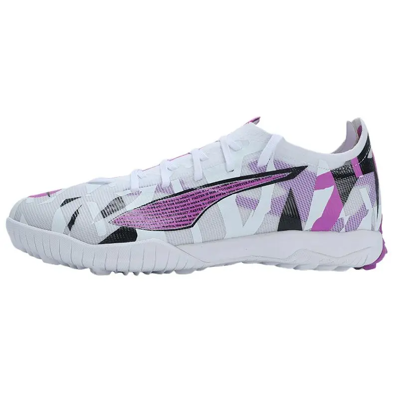 PUMA ULTRA 5 Soccer Shoes Unisex White Purple